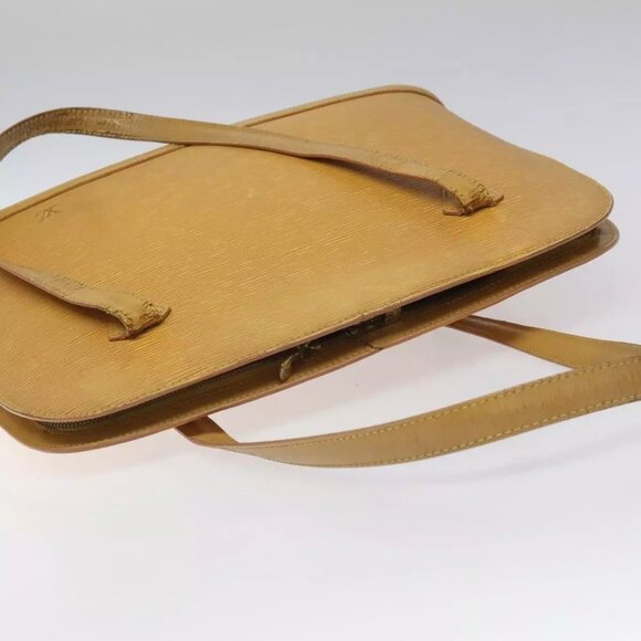 LOUIS VUITTON Epi Lussac Shoulder Bag Yellow - Picture 9 of 16